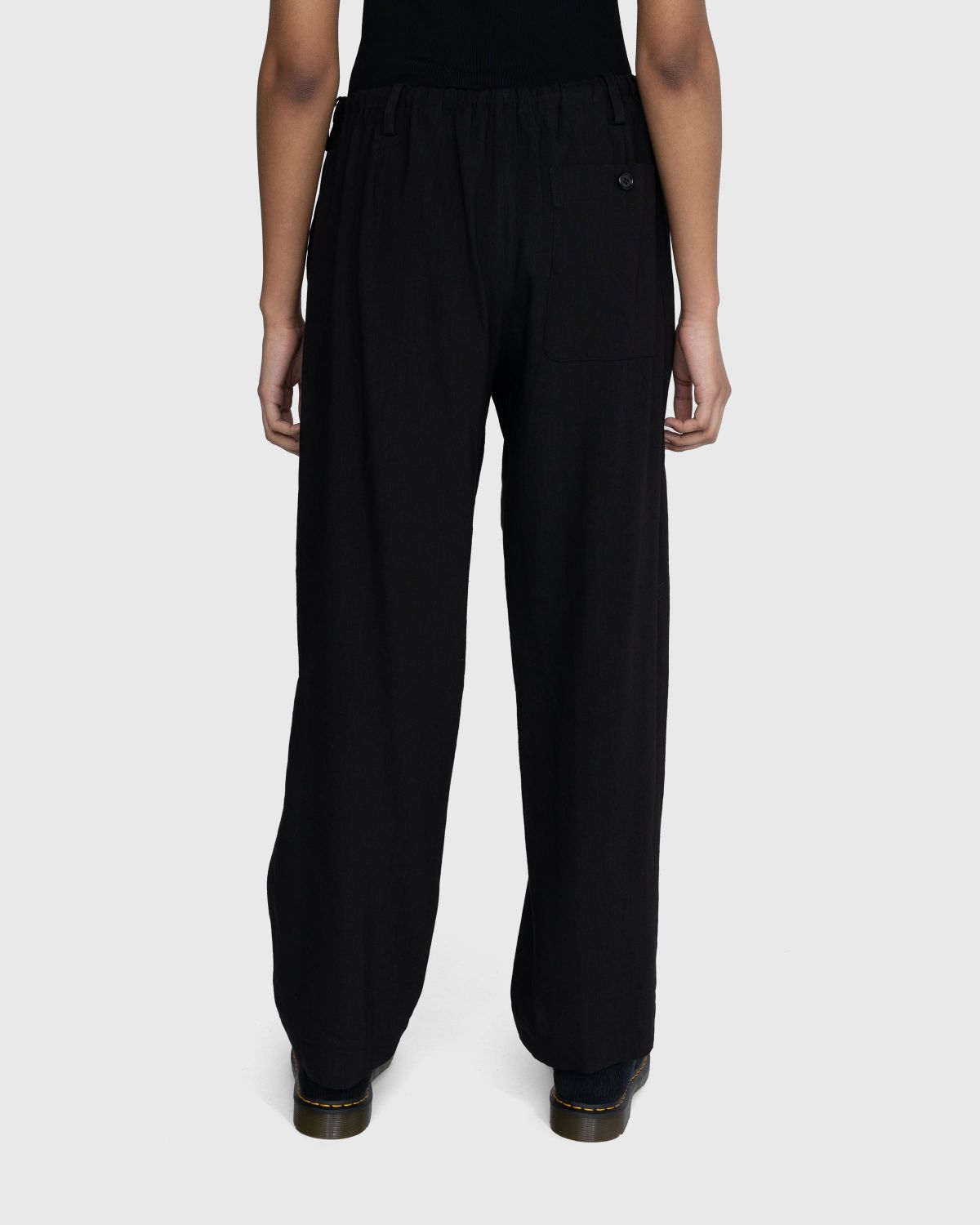 Dries van Noten – Penny Pants Black - Pants - Black - Image 3