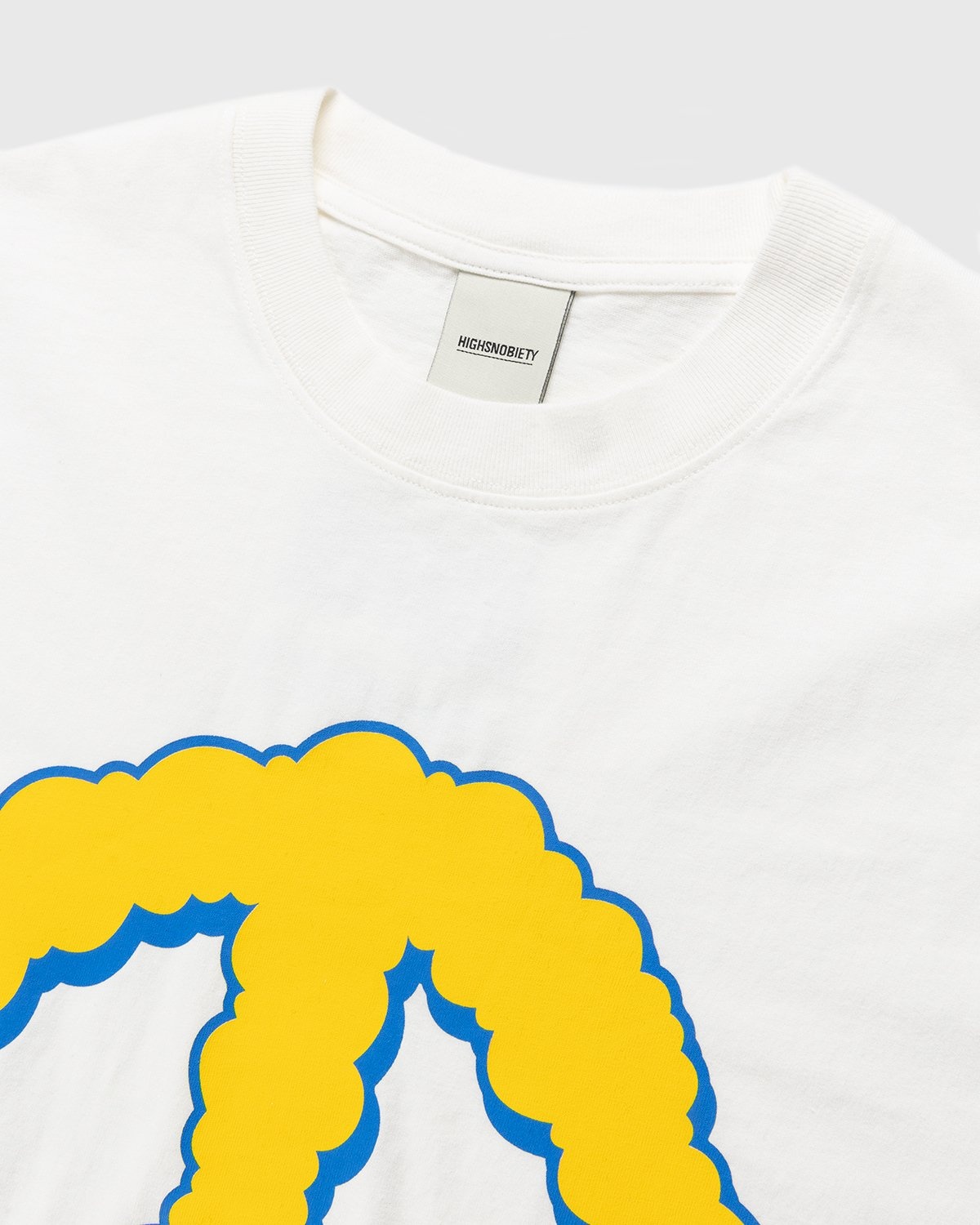 Keinemusik x Highsnobiety – Peace Logo T-Shirt White - T-shirts - White - Image 4