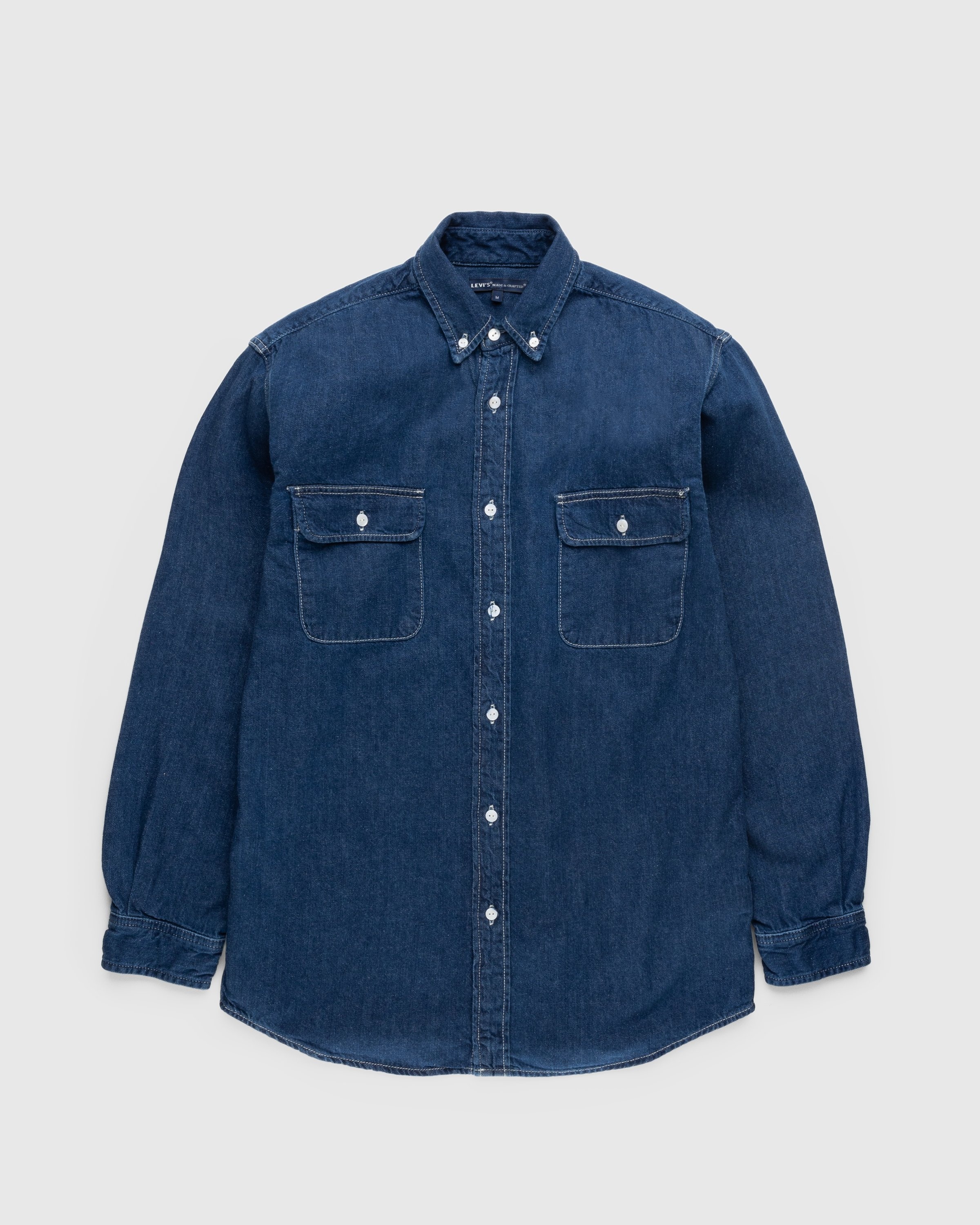 Levi's – LMC Classic Denim Shirt Indigo Rinse Blue | Highsnobiety Shop