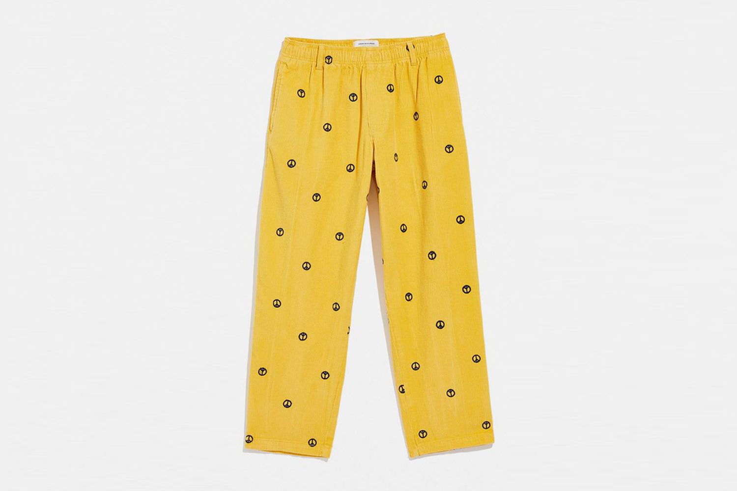 Embroidered Corduroy Beach Pant