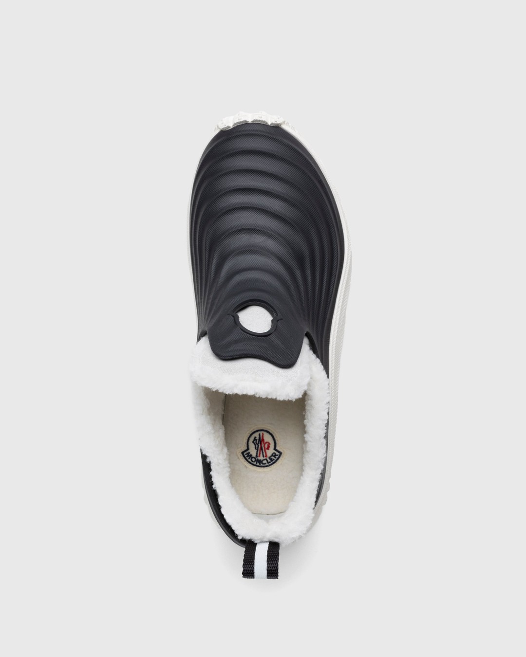 Moncler – Aqua Rain Boots Black/White - Boots - Grey - Image 5