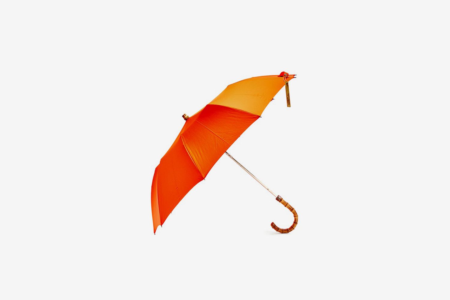 Whangee-Handle Telescopic Umbrella