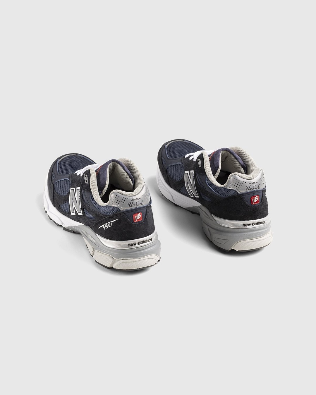 New Balance – M990NB3 Navy Denim Black - Sneakers - Blue - Image 4