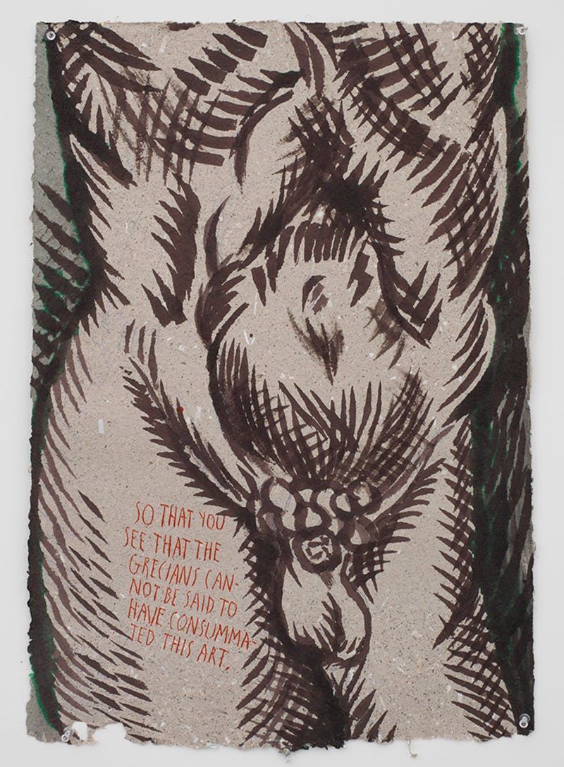 Raymond Pettibon, <em>No Title (So that you...)</em>, 2013