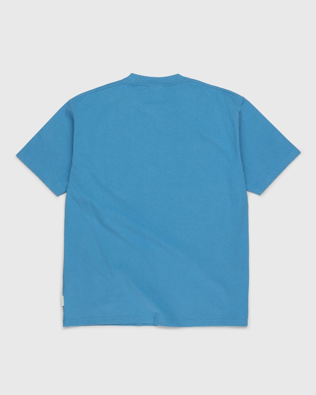 Highsnobiety – Logo T-Shirt Blue - Tops - Blue - Image 2