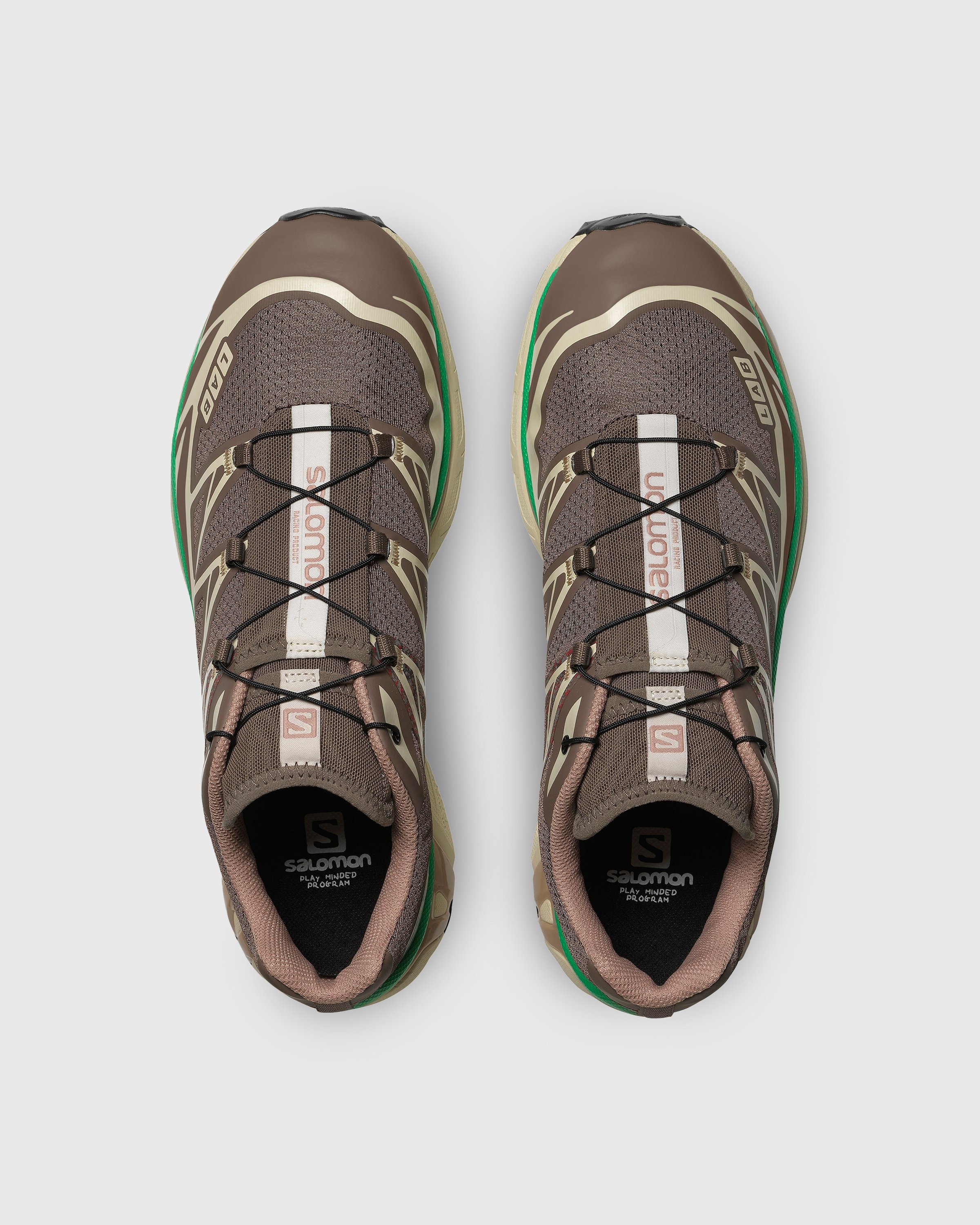 Salomon – XT-6 Mindful 2 Falcon/Almond Milk/Bright Green - Sneakers - Multi - Image 4
