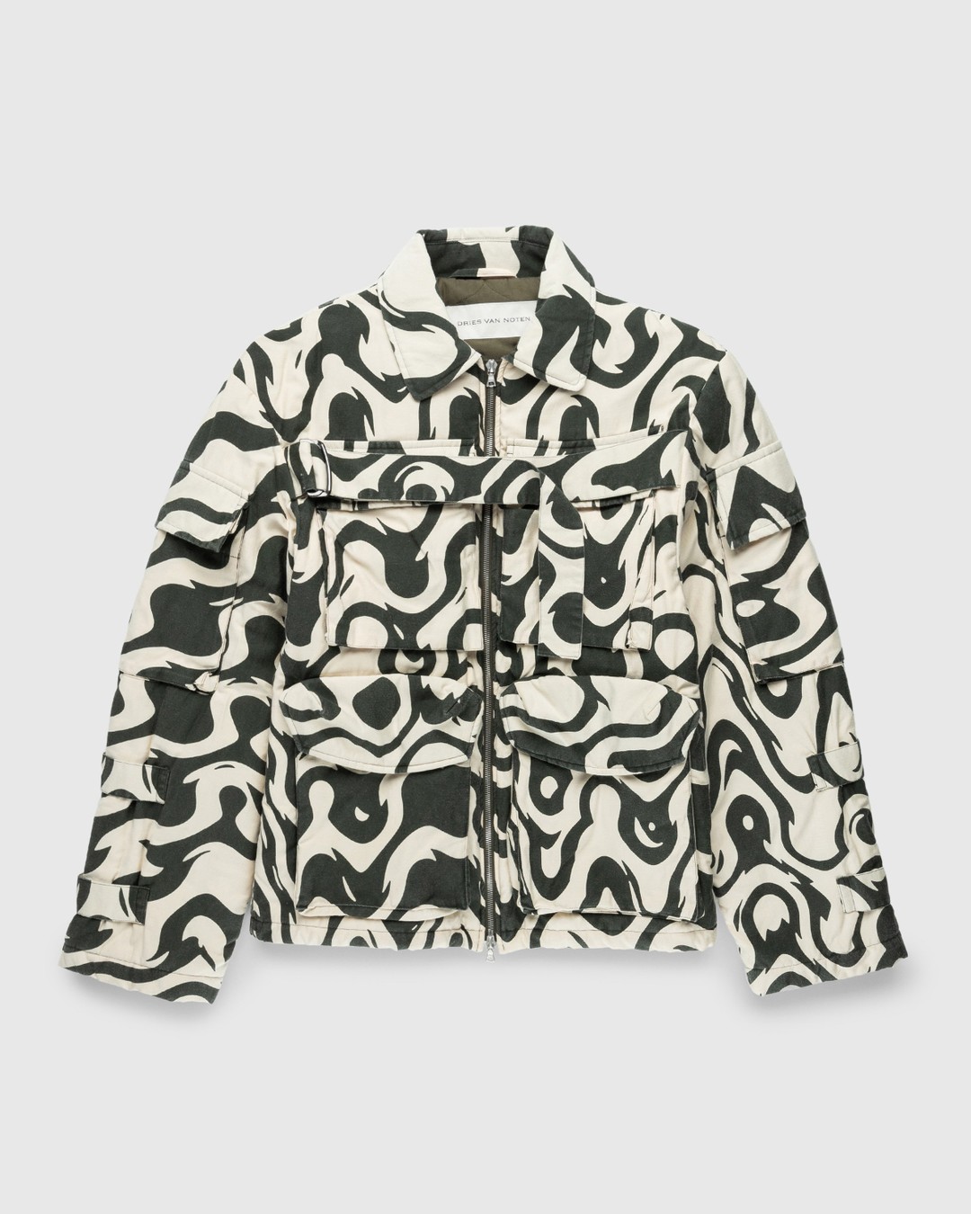 Dries van Noten – Vonac Bis Jacket Anthracite - Outerwear - Grey - Image 1