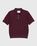Highsnobiety – Knit Short-Sleeve Polo Bordeaux