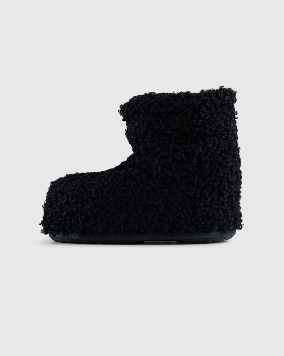 Moon Boot – Icon Low Faux Curly Boots Black - Boots - Black - Image 2