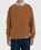 Highsnobiety – Script Logo Reverse Fleece Crew Brown - Sweats - Brown - Image 2