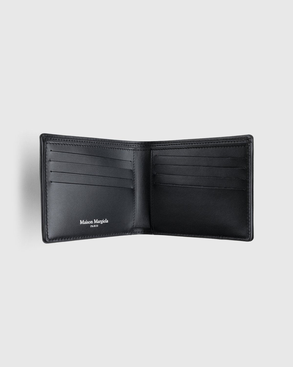 Maison Margiela – Bi-Fold Wallet Black - Wallets - Black - Image 3