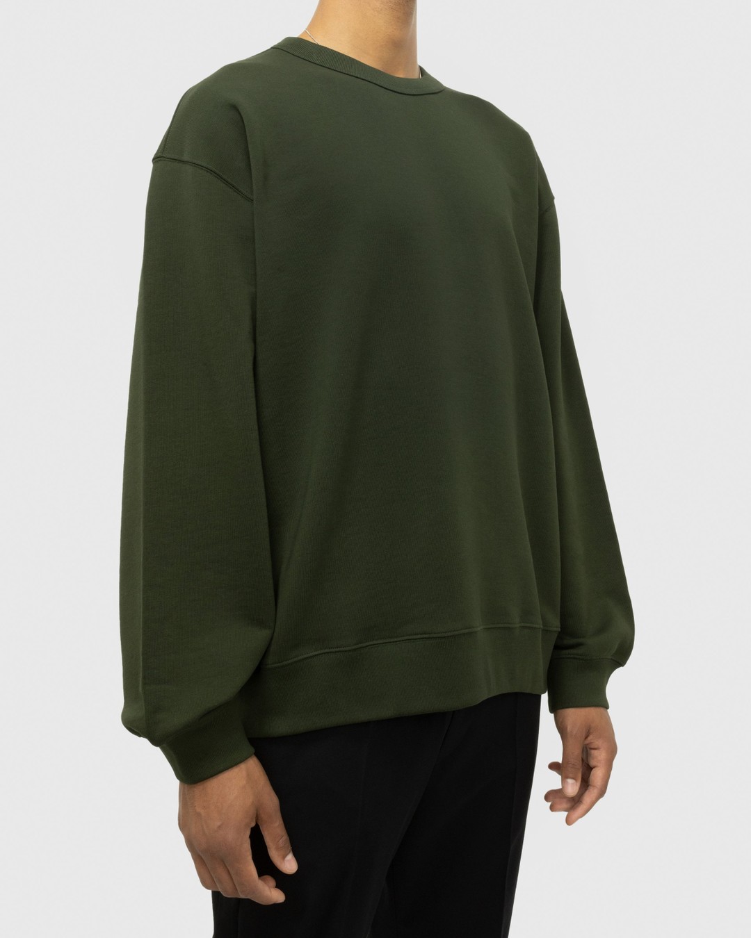Dries van Noten – Hax Oversized Crewneck Green - Sweatshirts - Green - Image 2