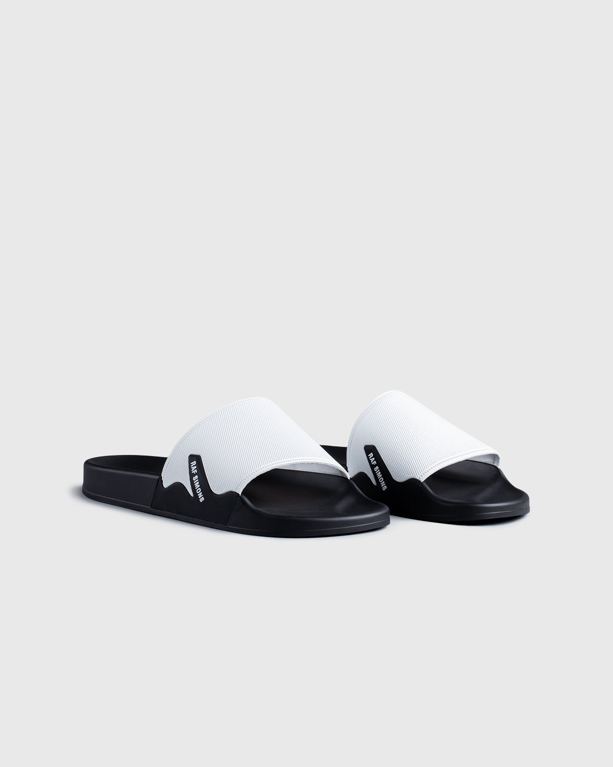 Raf Simons – Astra White/Black - Slides - White - Image 3