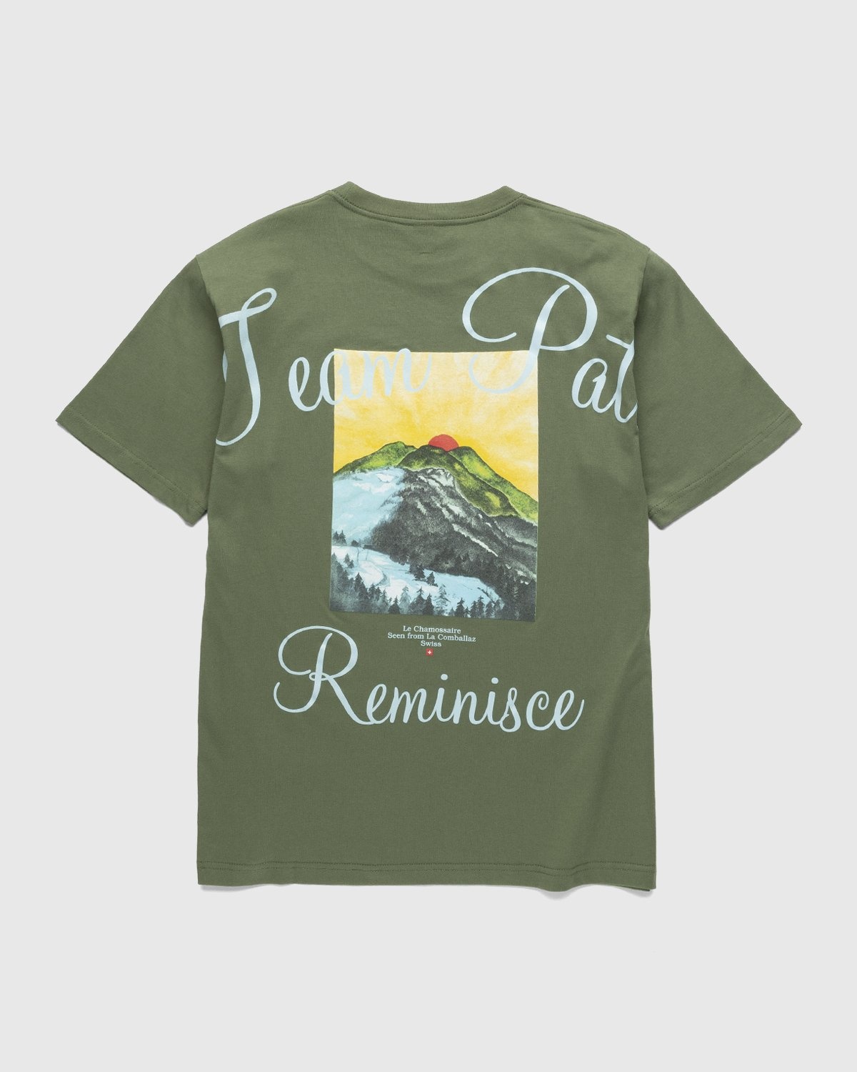 Patta – Reminisce T-Shirt Olivine - T-shirts - Green - Image 2