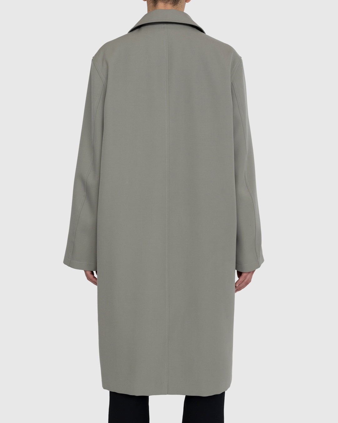 Jil Sander – Wool Coat Green - Outerwear - Grey - Image 3