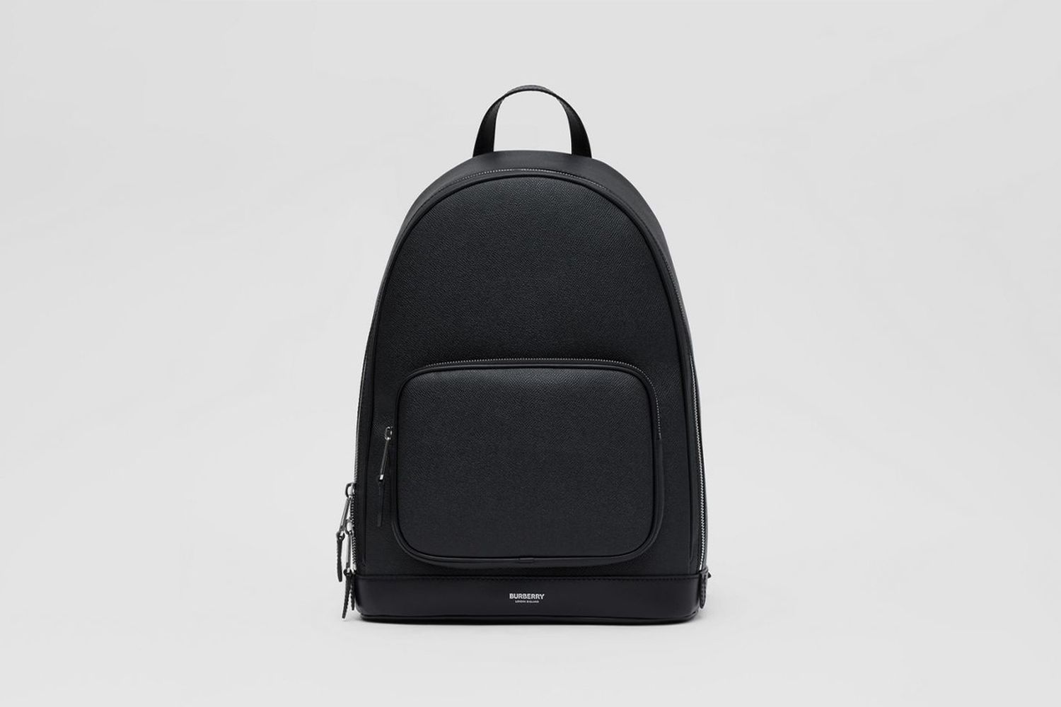 Grainy Leather Backpack