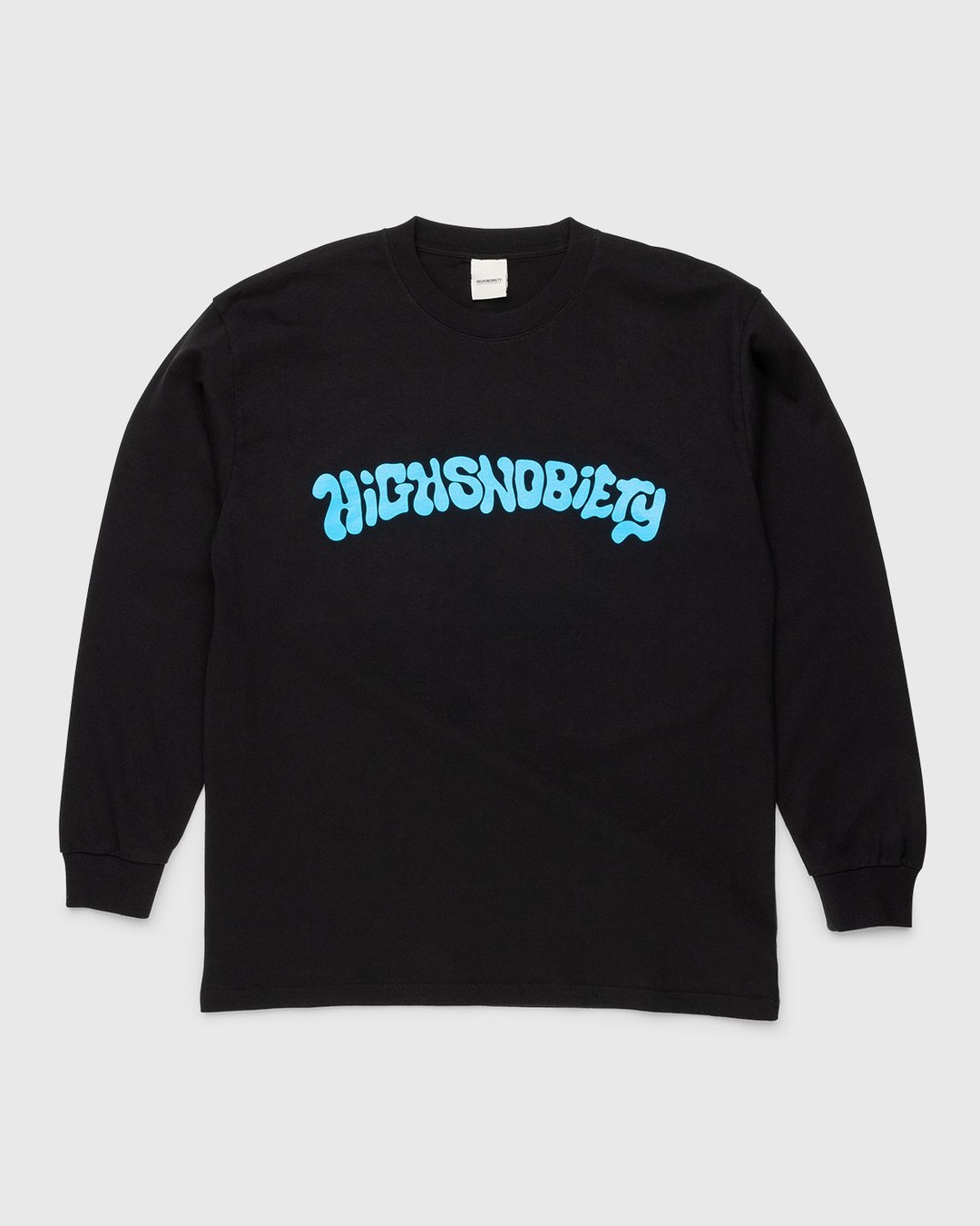 Highsnobiety – Arch Logo Longsleeve Black - Longsleeves - Black - Image 1