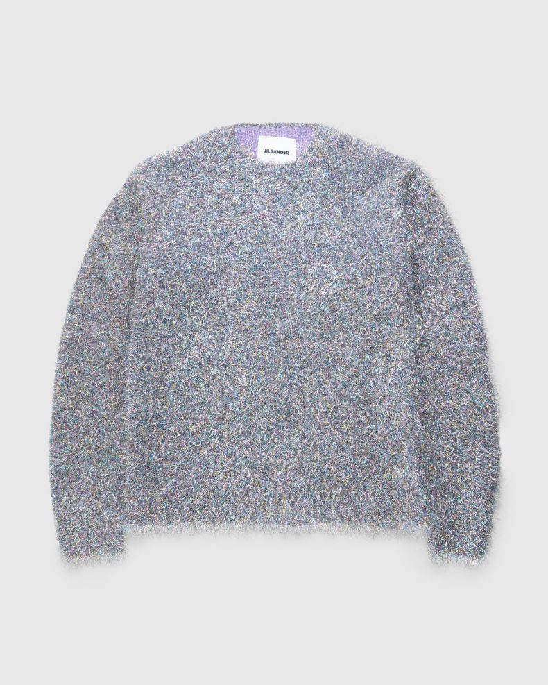 Metallic Mohair Blend Sweater Multi