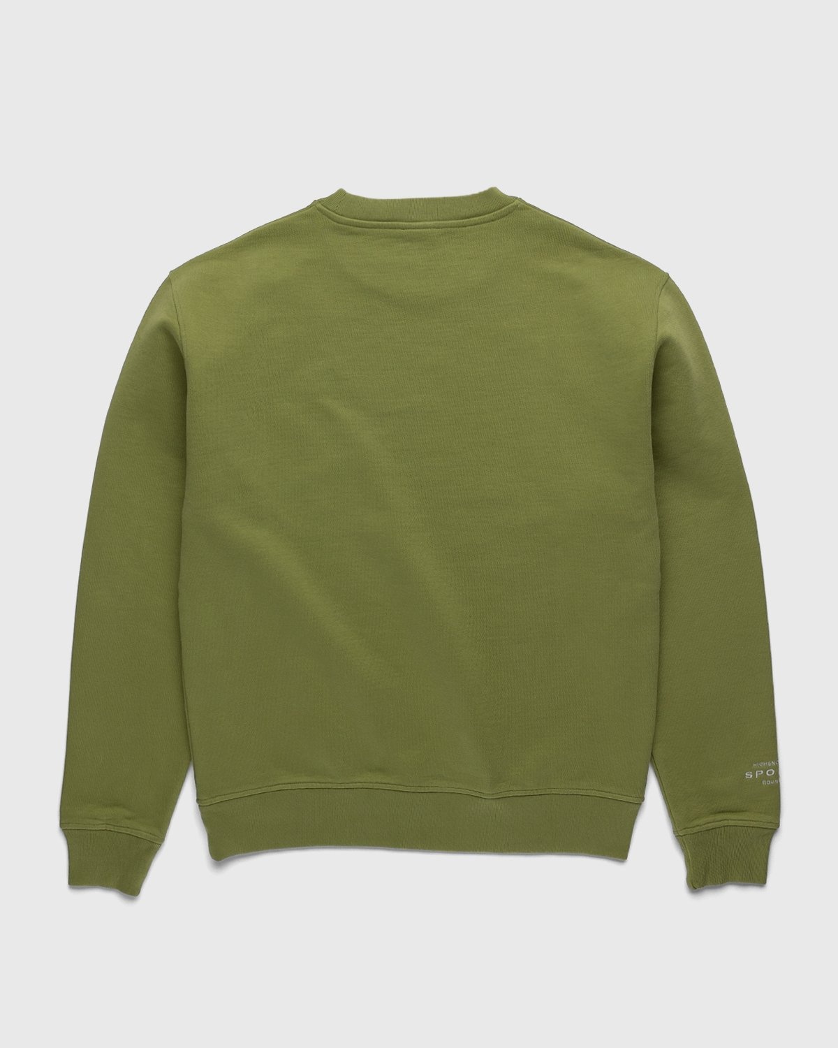 Highsnobiety – HS Sports Logo Crew Green - Sweats - Green - Image 2