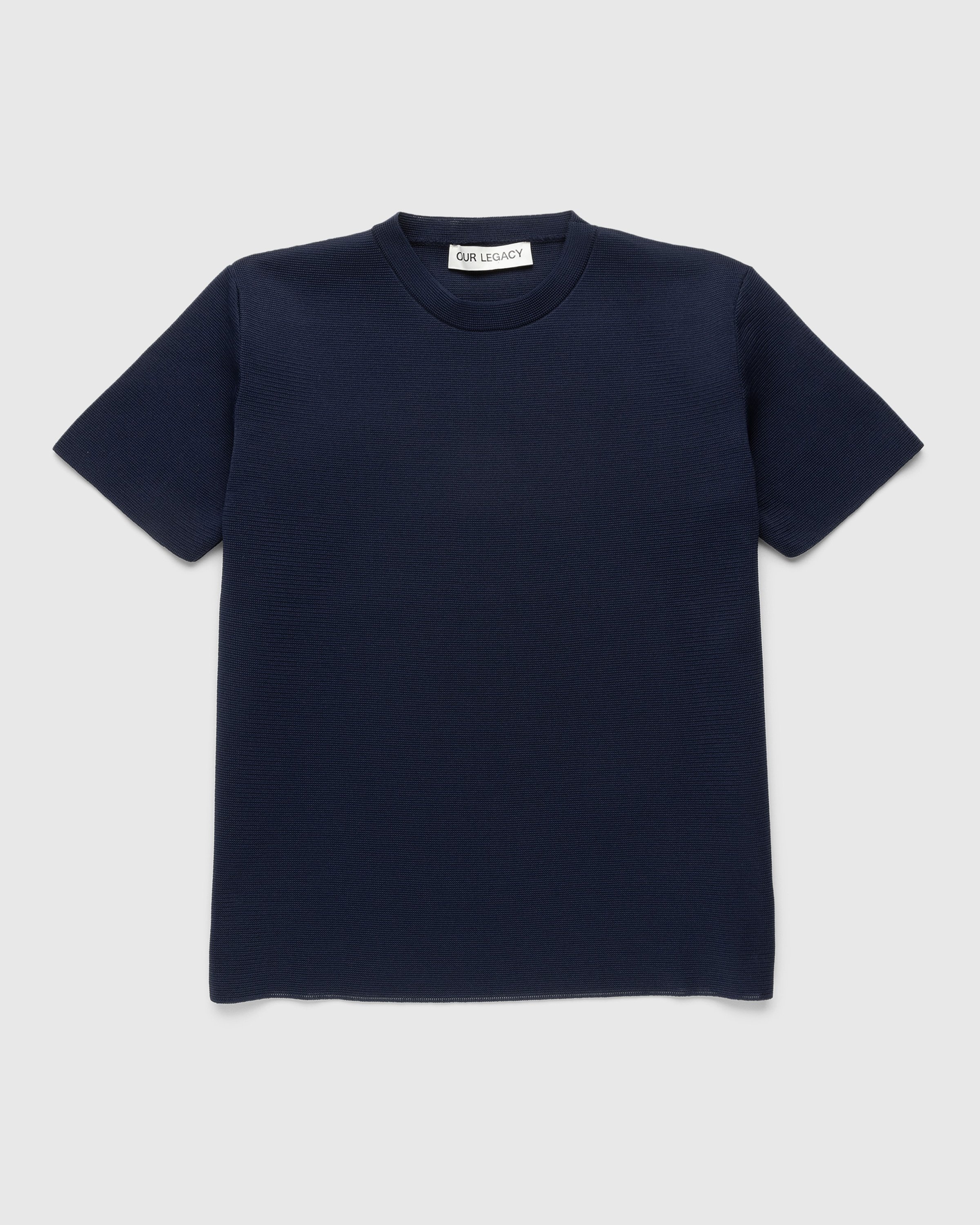Our Legacy – Knitted T-Shirt Digital Abyss Performance Poly - T-shirts - Multi - Image 1