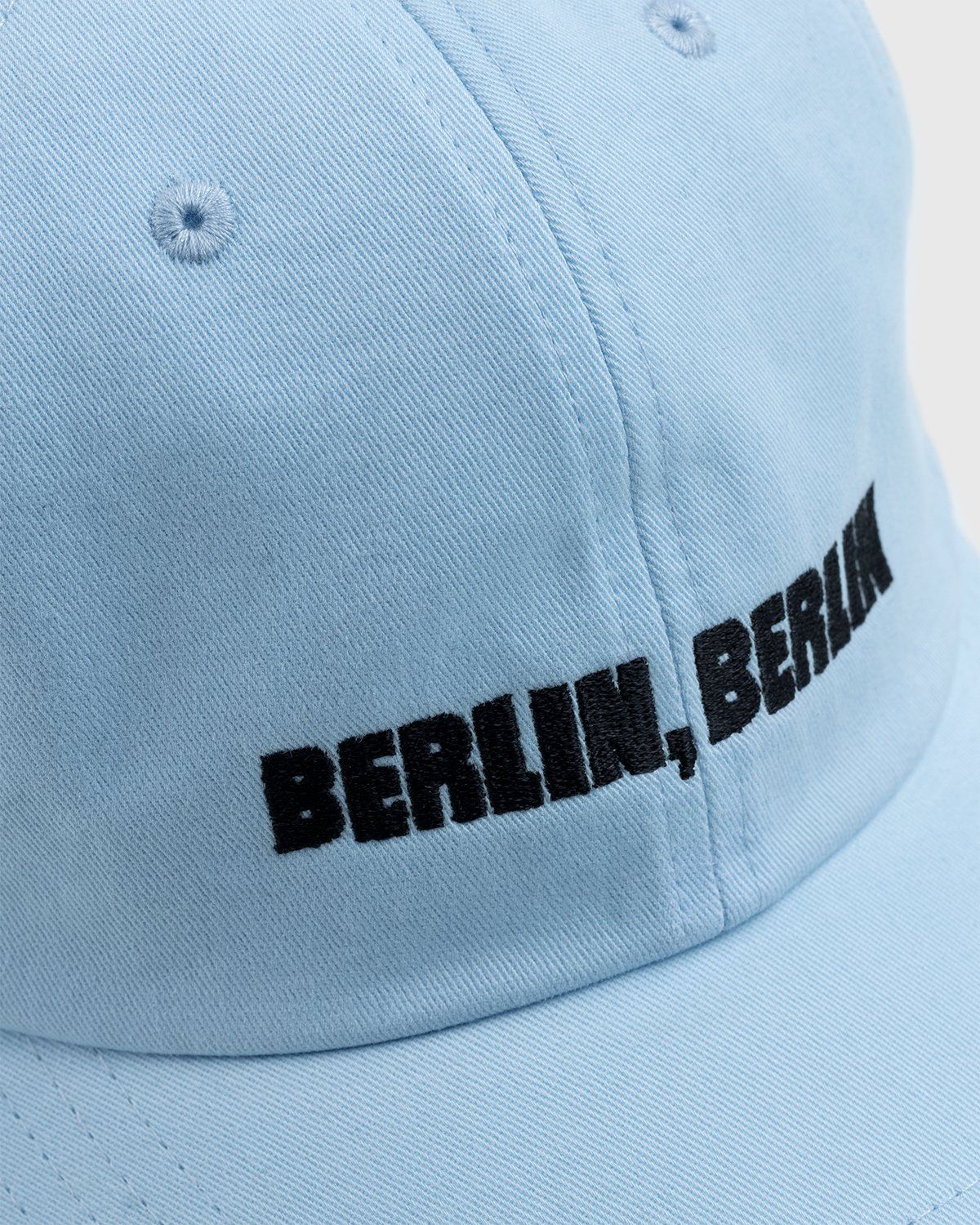 Highsnobiety – Berlin Berlin 2 Cap Blue - Hats - Blue - Image 4
