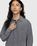 Lemaire – Crinkled Longsleeve Shirt Aluminum - Shirts - Grey - Image 4