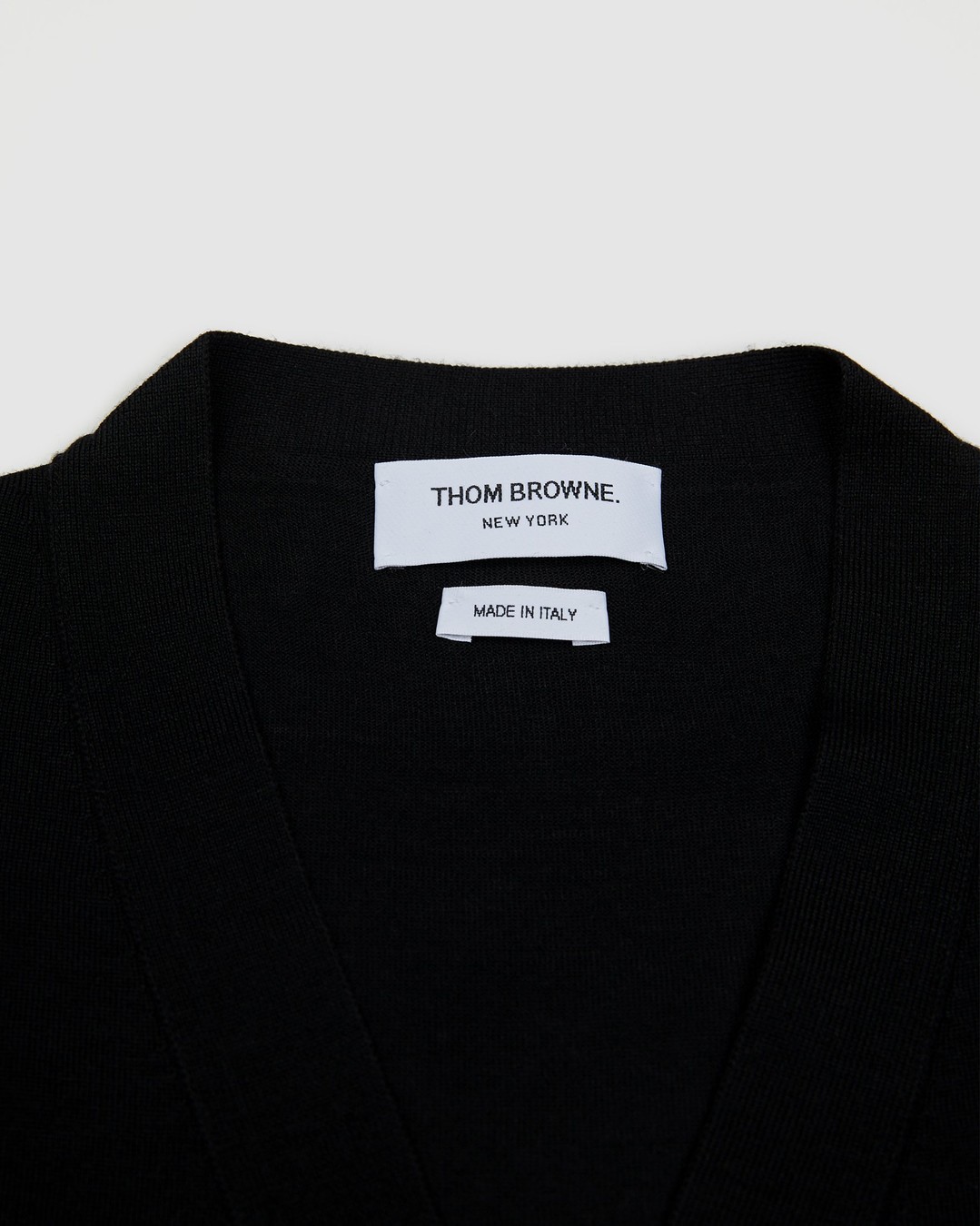 Colette Mon Amour x Thom Browne – Black Star Cardigan - Sweats - Black - Image 3