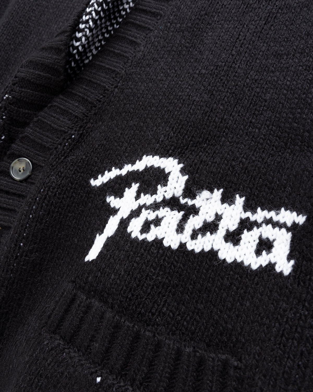 Patta – Roses Knitted Cardigan Black - Knitwear - Black - Image 8