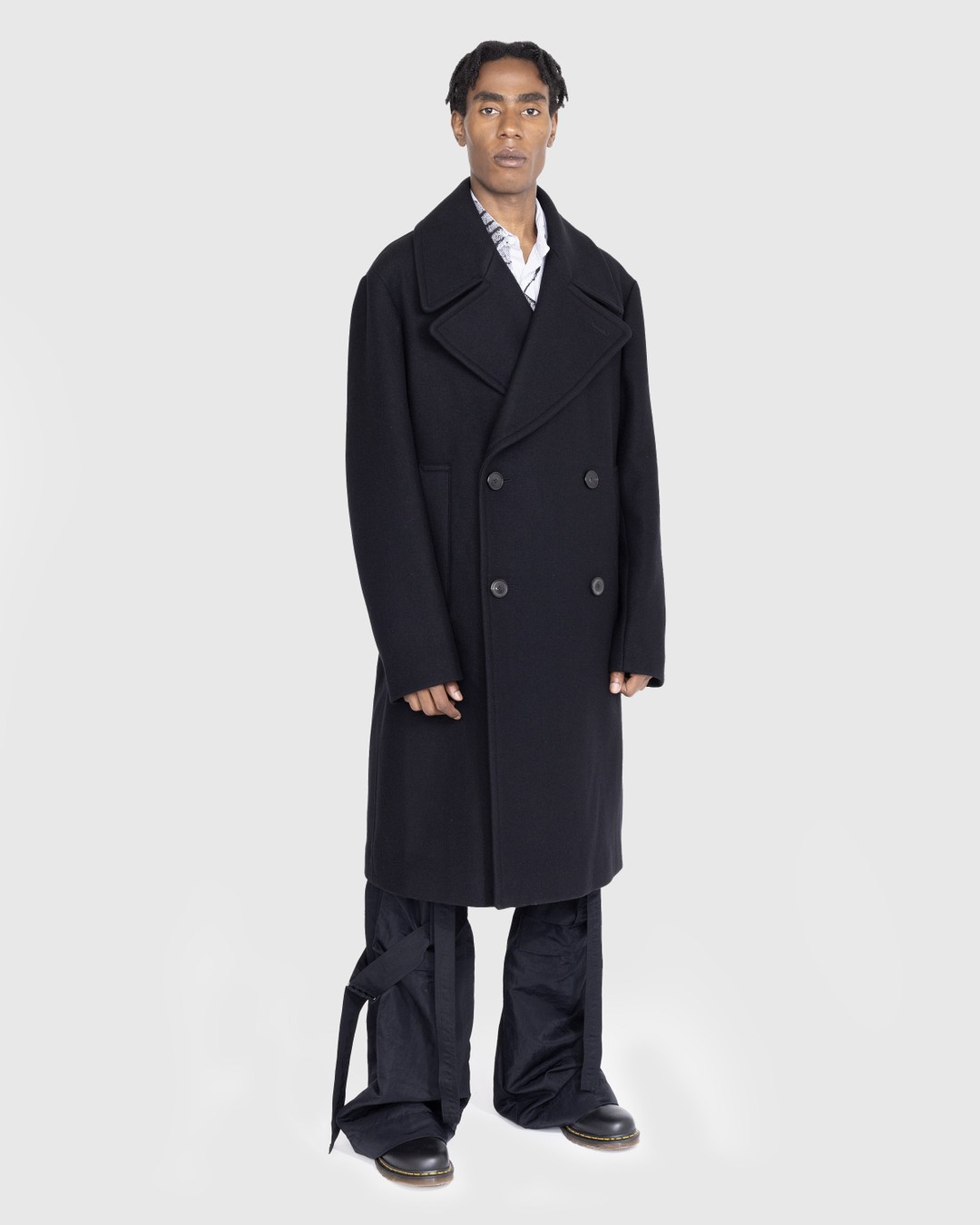 Dries van Noten – Raven Coat Black - Outerwear - Black - Image 2
