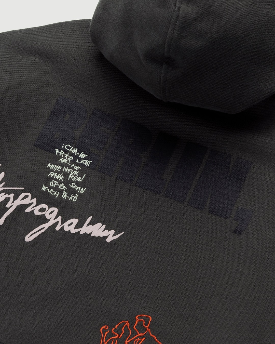 Highsnobiety – BERLIN, BERLIN 3 Hoodie Grey - Sweats - Black - Image 6