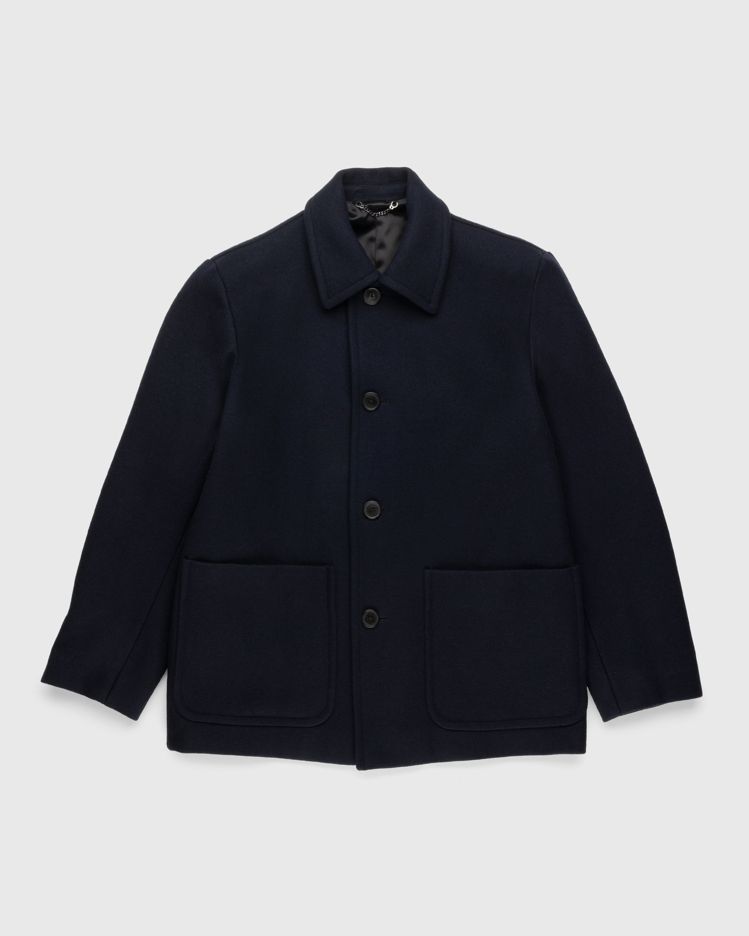 Dries van Noten – Ronnor Workwear Jacket Navy - Jackets - Blue - Image 1