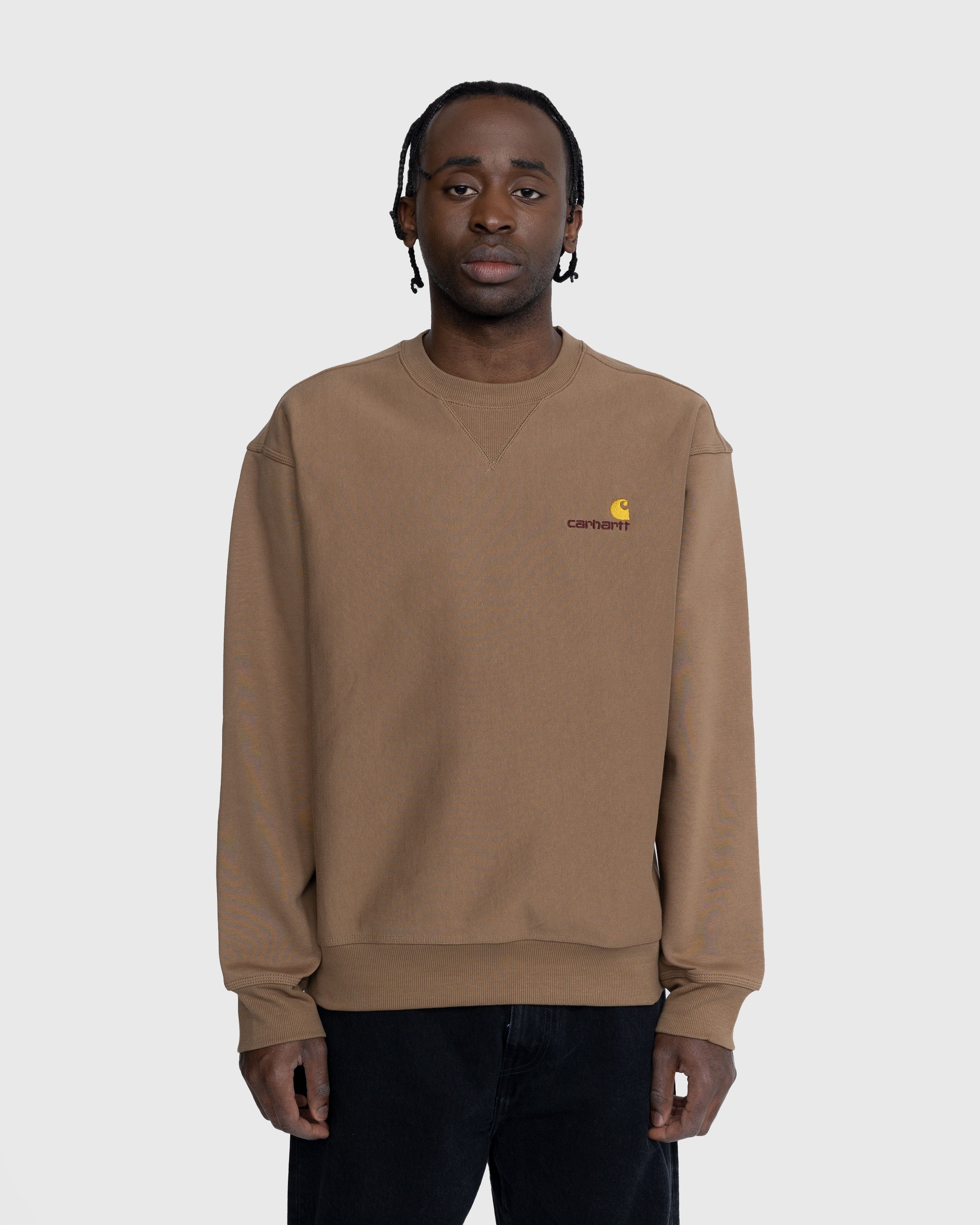 Carhartt WIP American Script Sweatshirt Buffalo Highsnobiety Shop