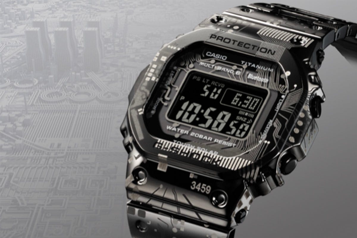 GSHOCK Unveils the New Titanium Circuit Camo Series