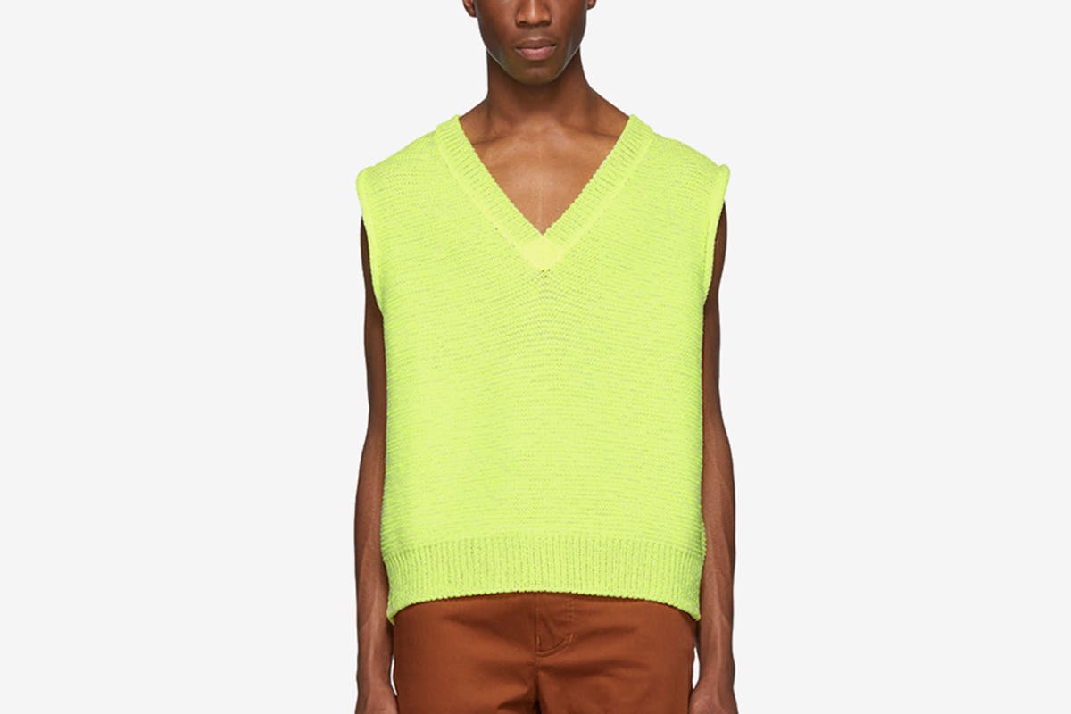 acne studios v neck sweater Gucci Maison Margiela doublet