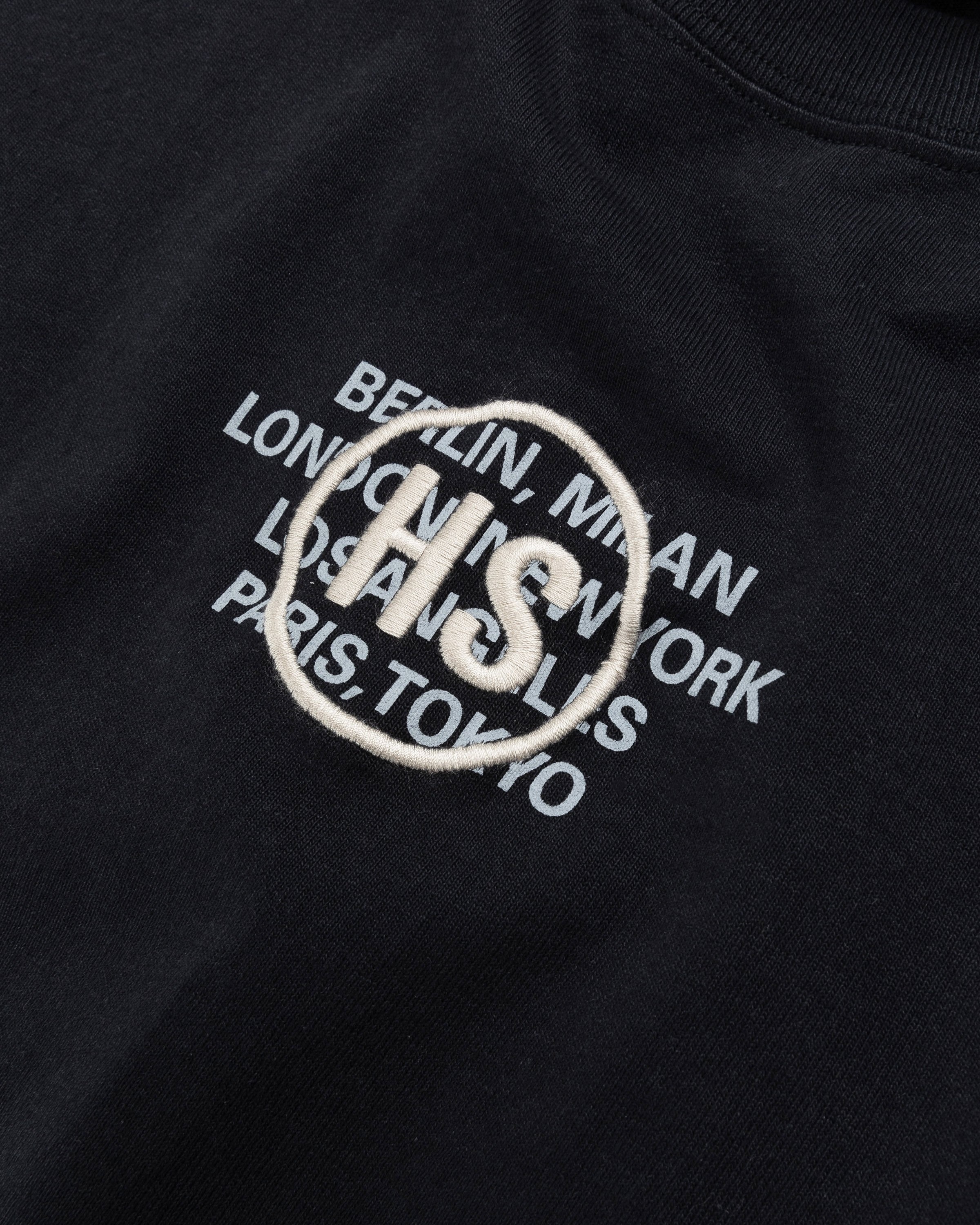 Highsnobiety – Upcycled Black Jersey - Tops - Black - Image 3