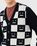 Acne Studios – Knit Wool Cardigan Black/Oatmeal Melange - Knitwear - Black - Image 6