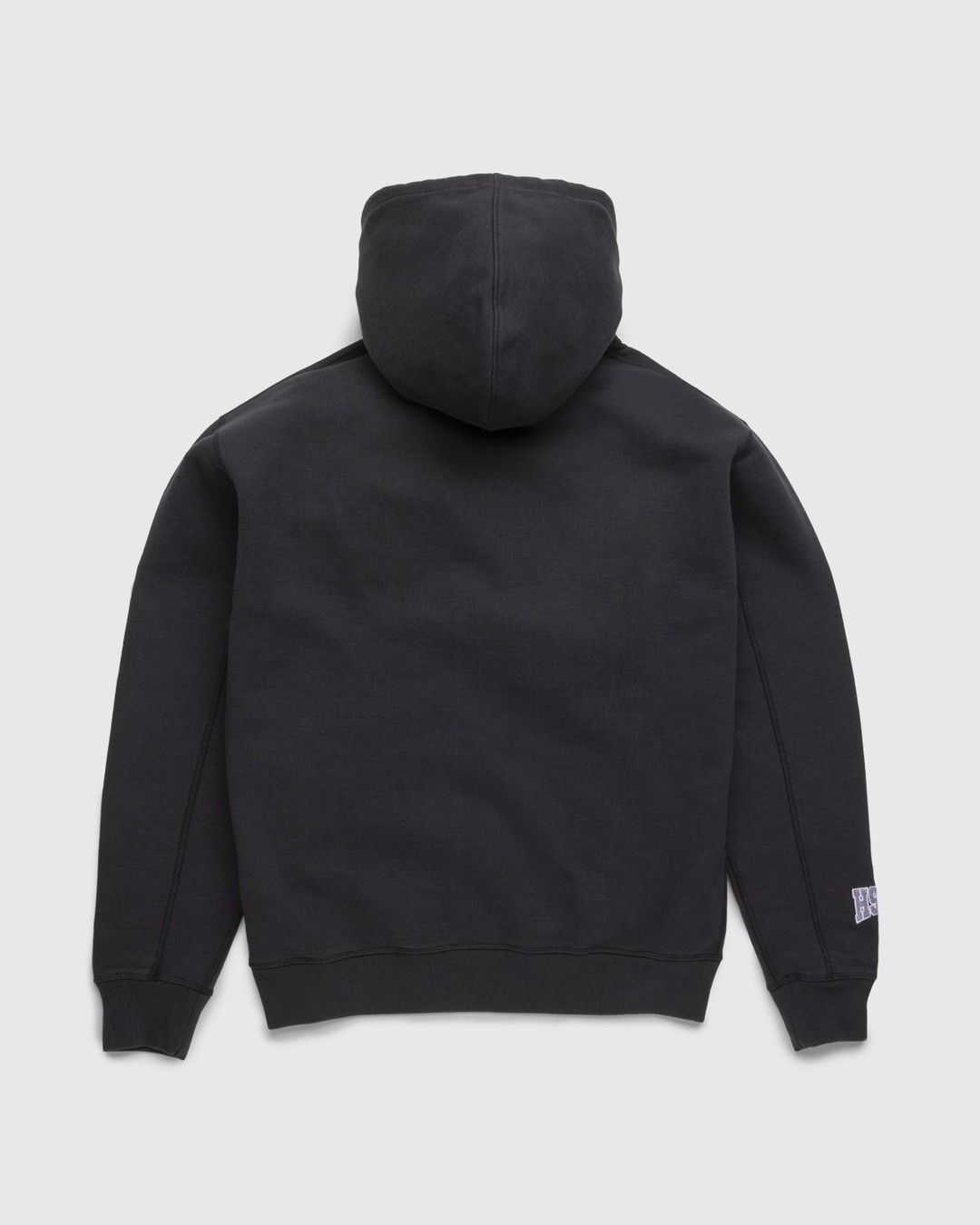 Highsnobiety – Collegiate Hoodie Black - Sweats - Black - Image 2