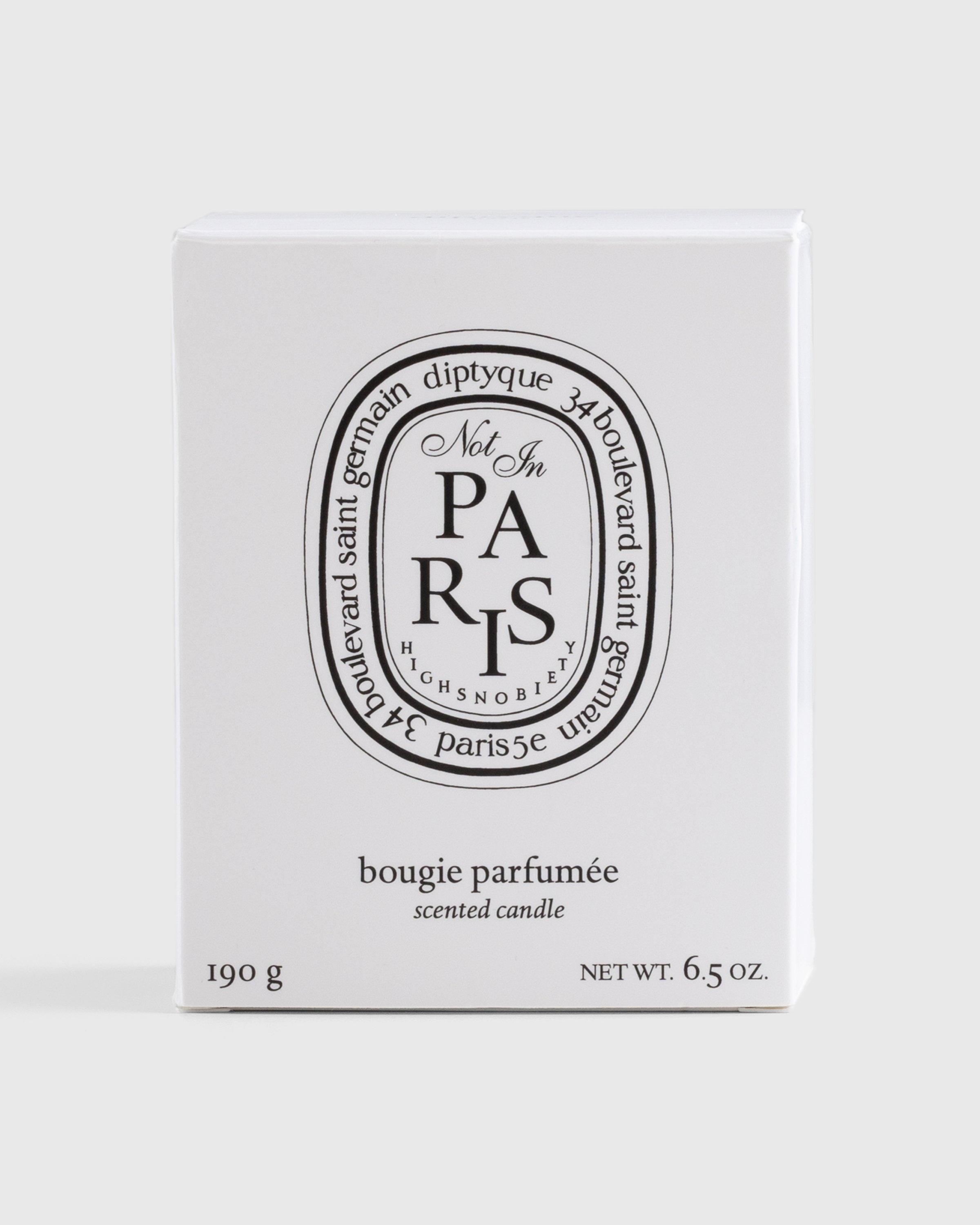 Diptyque x Highsnobiety – Not In Paris 4 Scented Candle White - Candles & Fragrances - White - Image 3