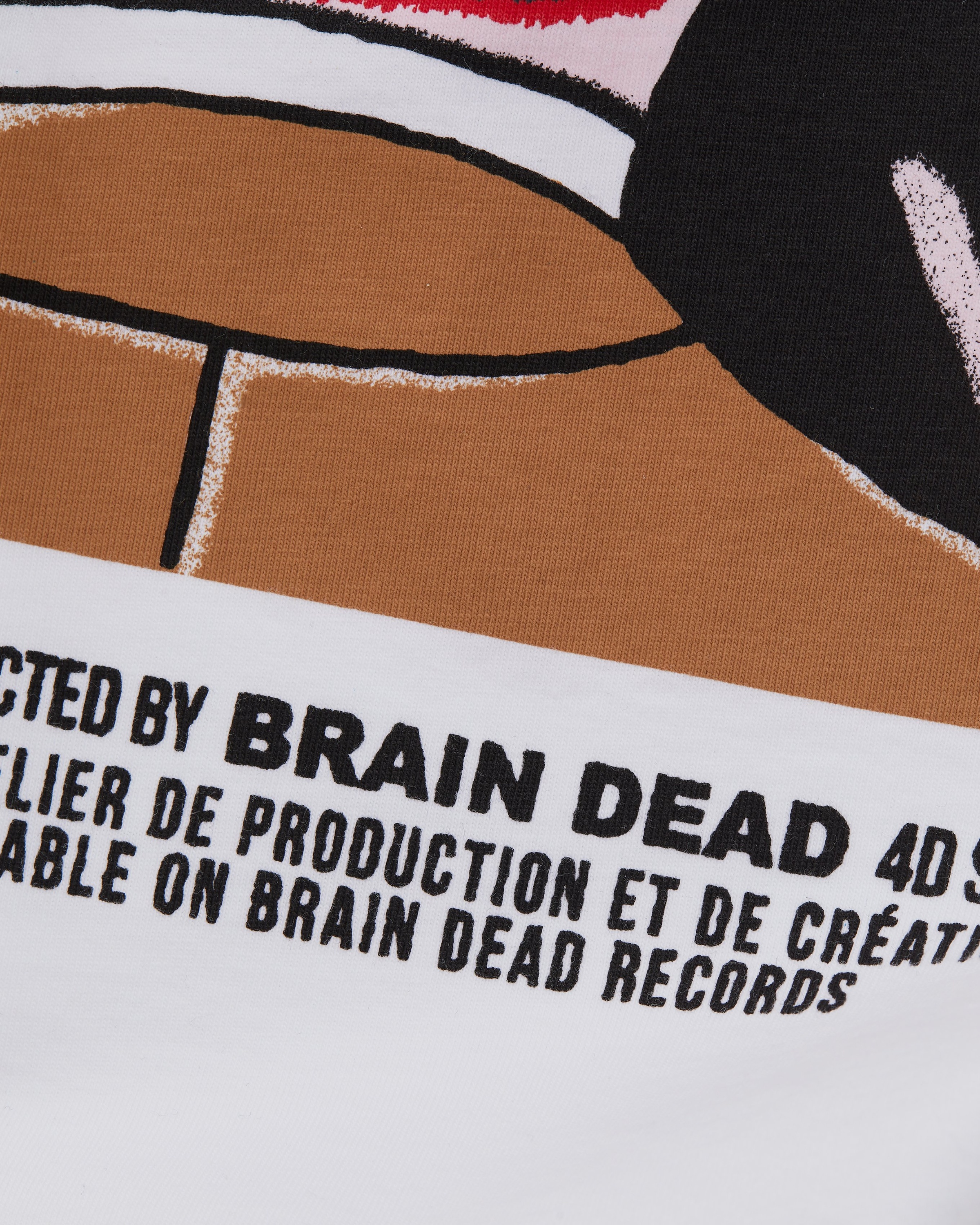 Brain Dead x A.P.C. – White Dusty - T-Shirts - White - Image 4