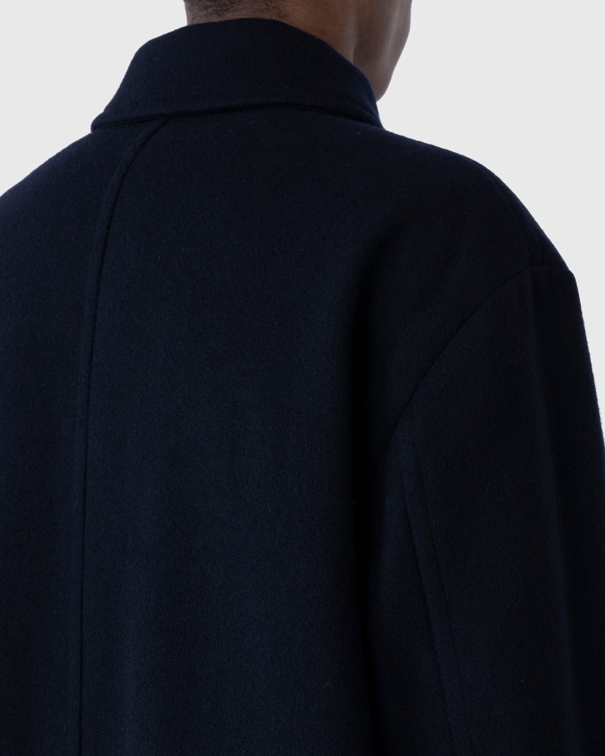 Dries Van Noten Navy Coats main image 1
