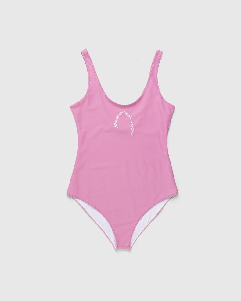 Stockholm Surfboard Club – Swimsuit Pink