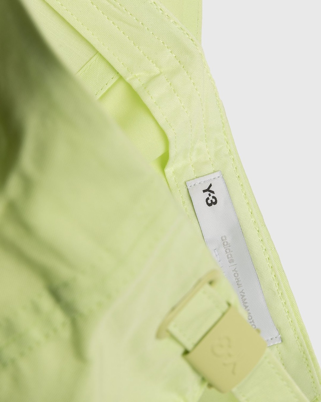Y-3 – Logo Cap Almoslime - Hats - Green - Image 6