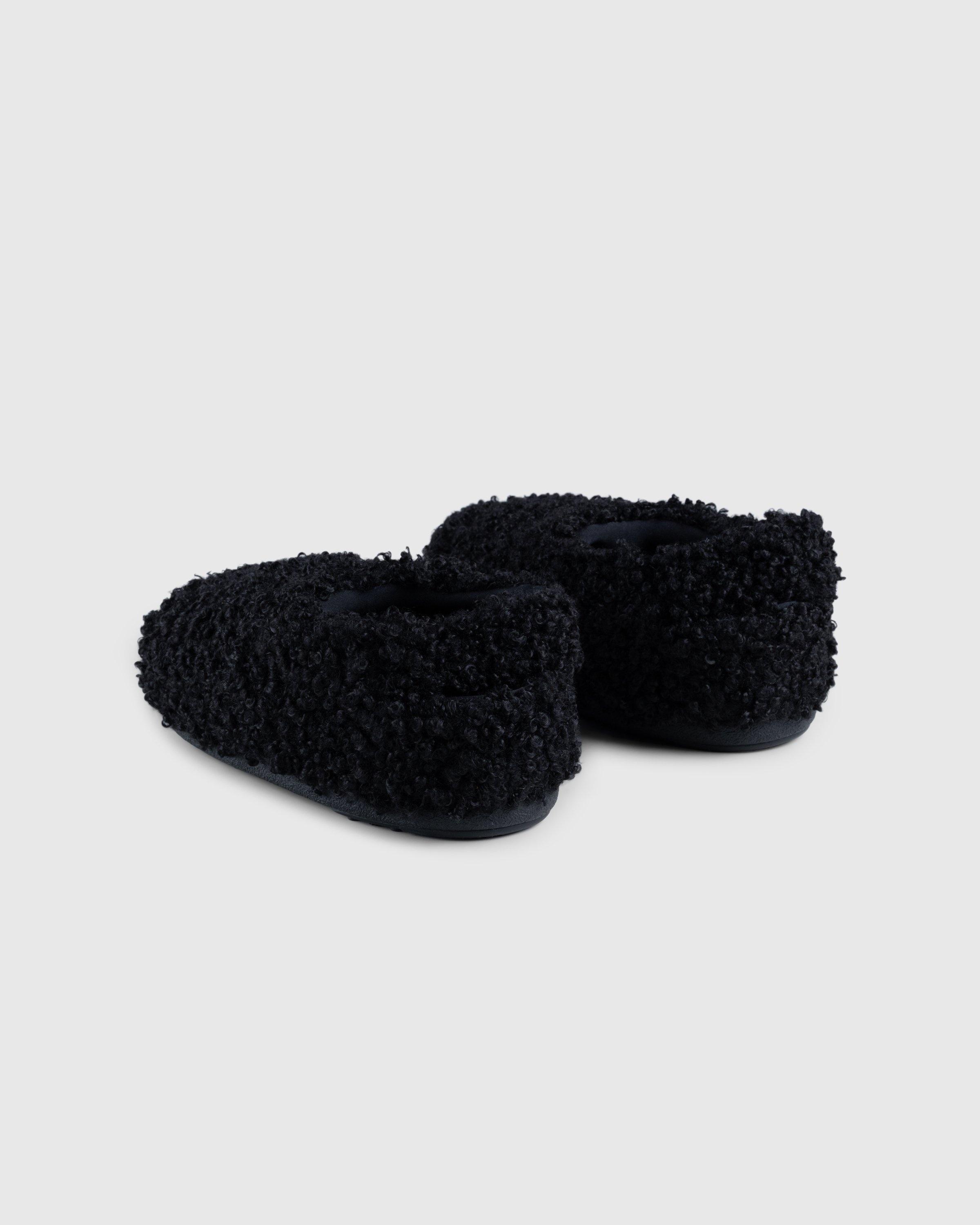 Moon Boot – Faux Curly Sandal Band Black - Sandals & Slides - Black - Image 4