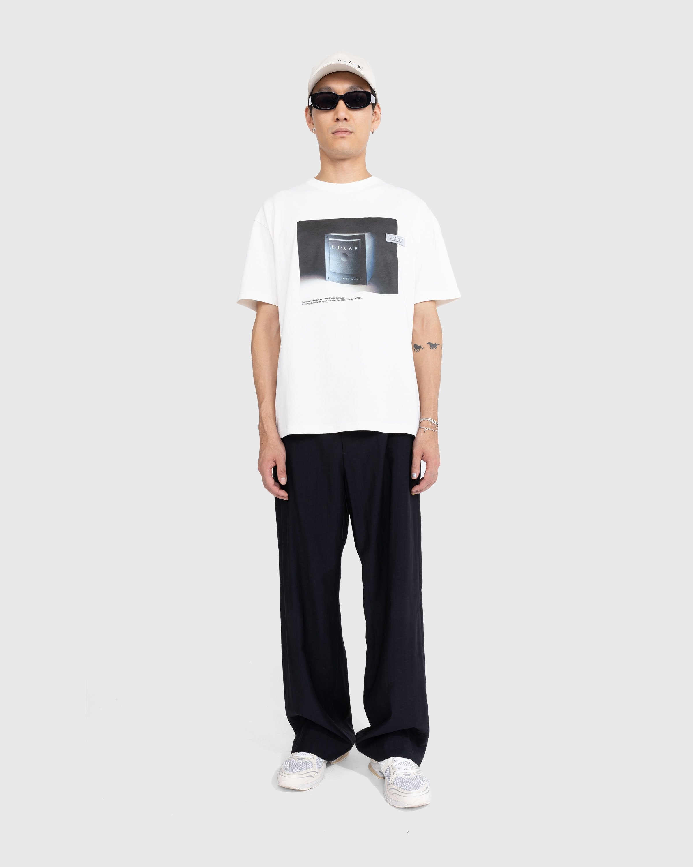 Highsnobiety x Pixar – Pixar Image Computer T-Shirt Off-White - Tops - Beige - Image 4