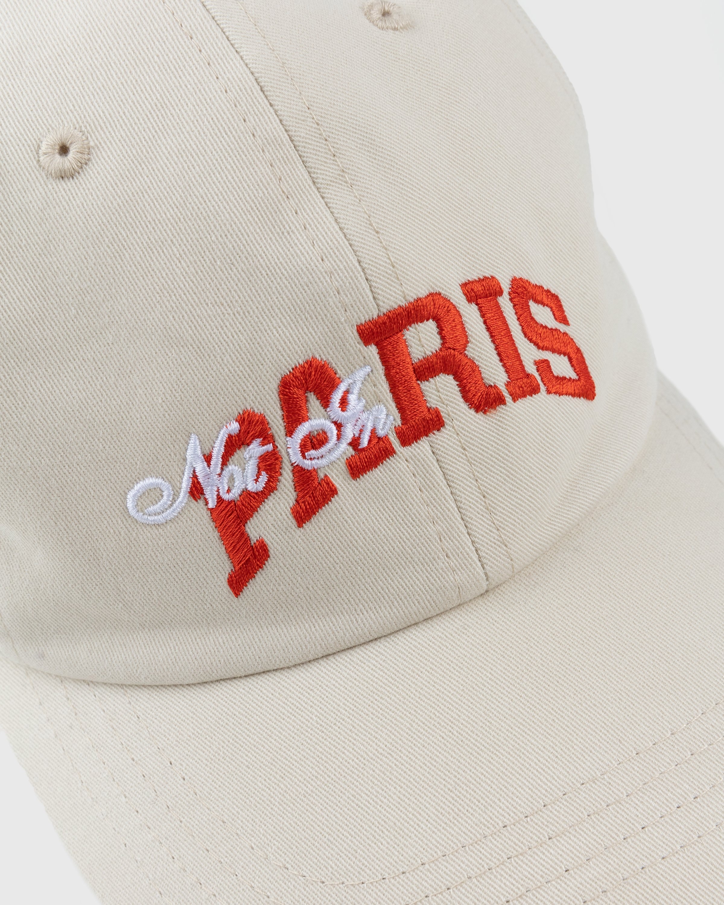 Highsnobiety – Not In Paris 4 Cap Eggshell - Hats - Beige - Image 5
