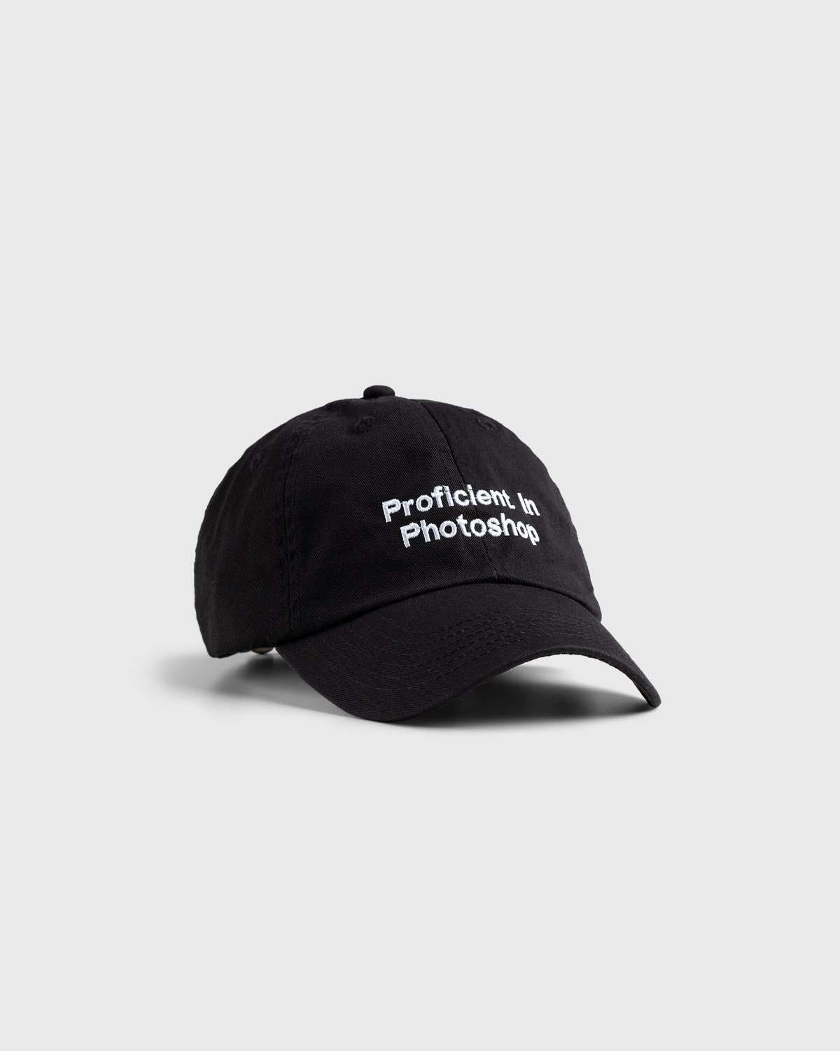 HO HO COCO – Proficient in Photoshop Cap Black  - Hats - Black - Image 1