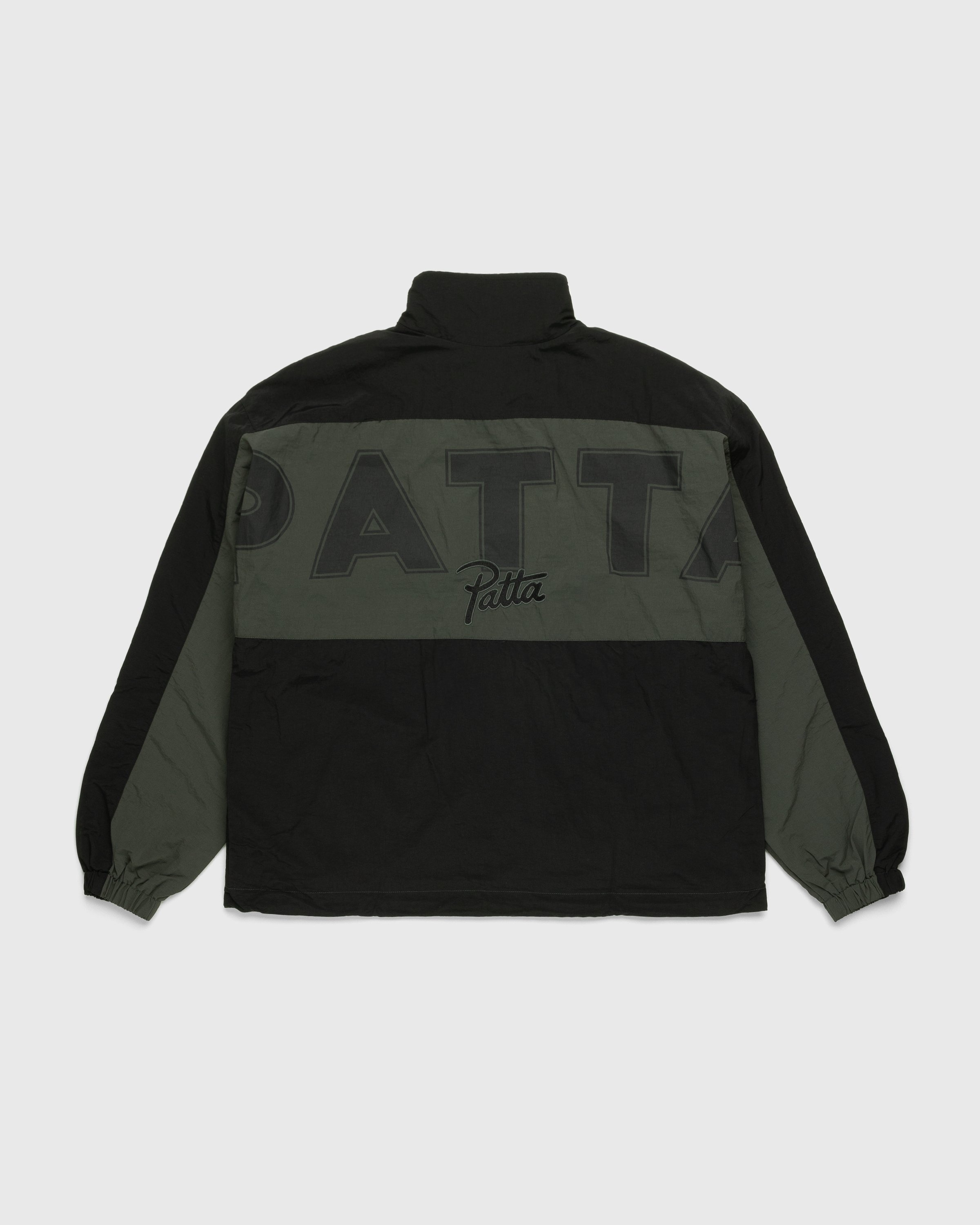 Patta Athletic Track Jacket Black Charcoal Grey Highsnobiety Shop