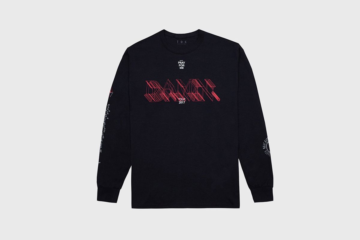 Kendrick lamar damn tour t shirt 2025