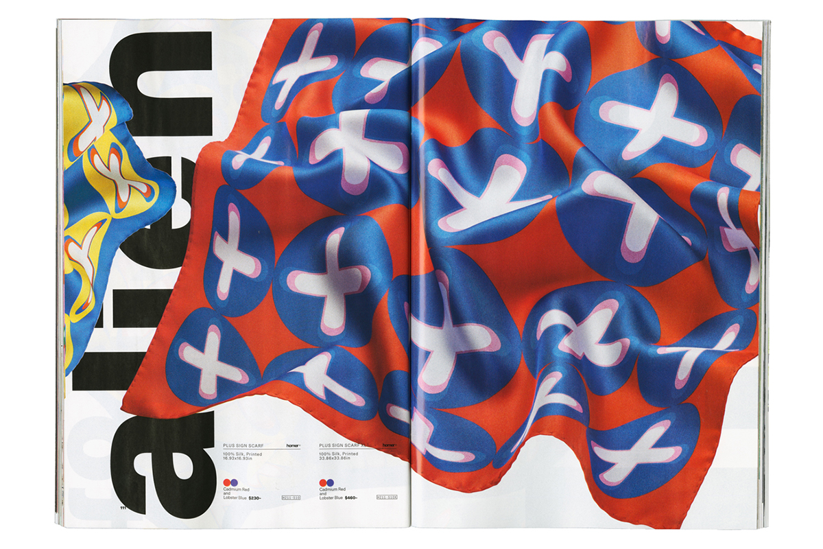 Frank Ocean Homer Brand store Catalog collection jewelry silk scarves