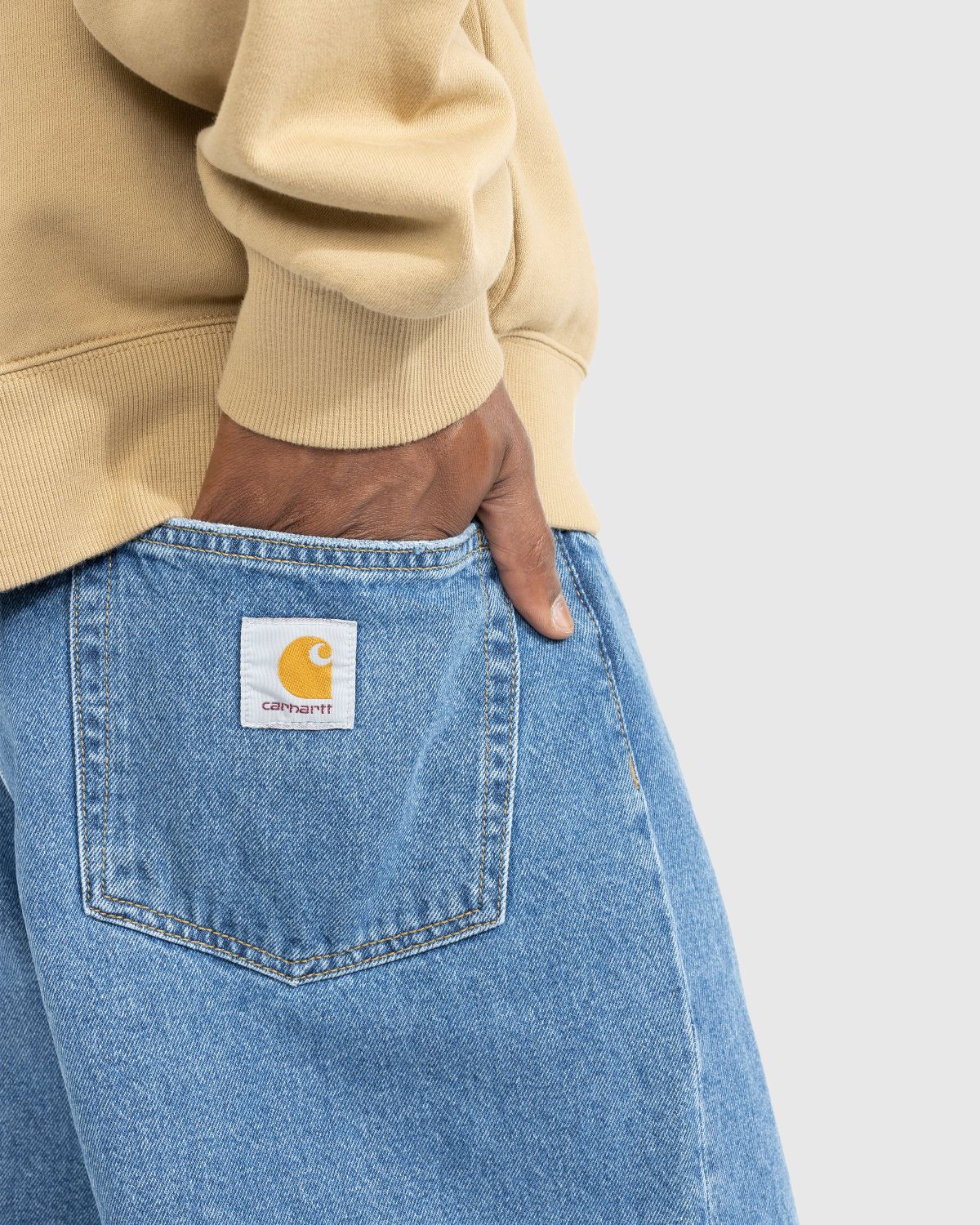 Carhartt WIP – Landon Pant Stonewashed Blue